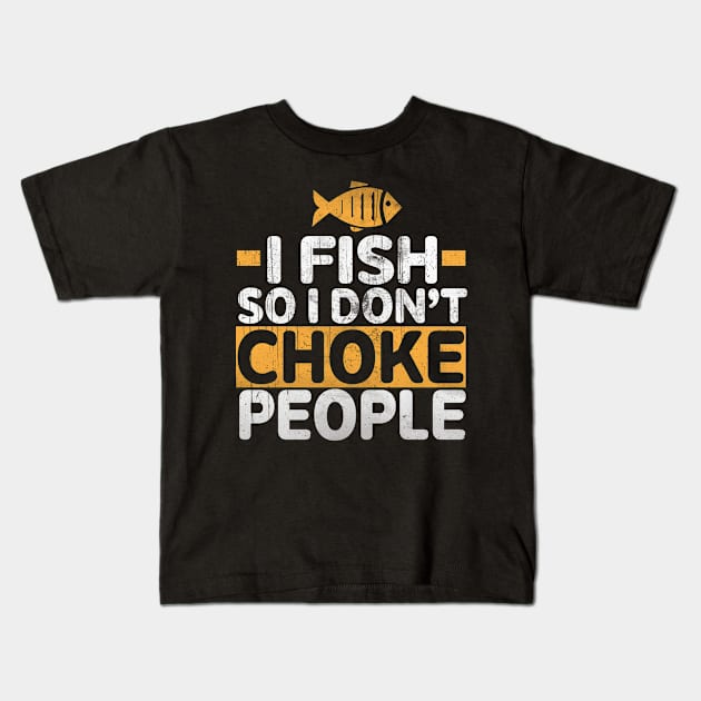 Fishing Kids T-Shirt by UniqueWorld